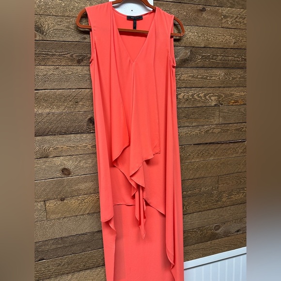 BCBGMAXAZRIA Asymmetrical High-Low Sleeveless Dress - XS - Picture 3 of 7